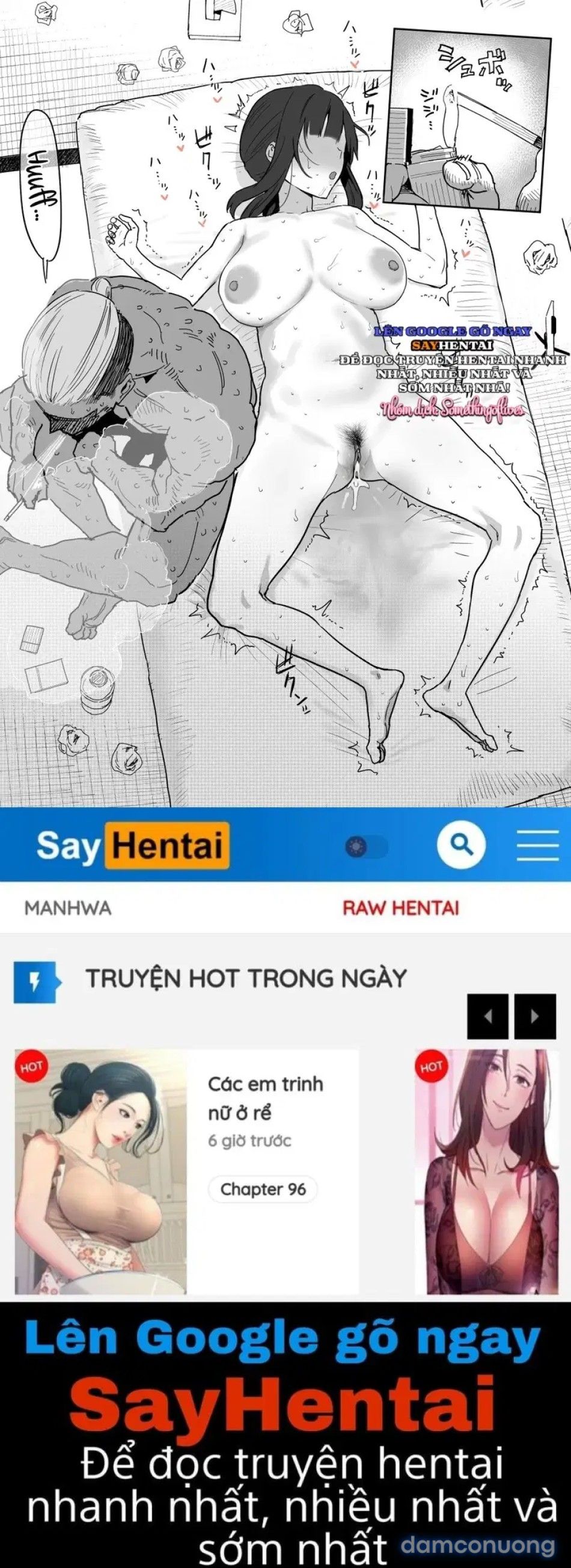 đọc truyện Khiến Cho Cô Ấy Ra Mắt Phim Người Lớn Doujin Thay Cho Con Gái Mình Chương 3 ảnh 21 tại Thiên Thai Truyện