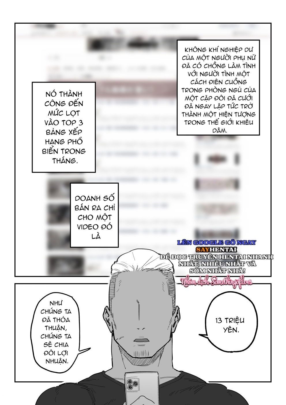 đọc truyện Khiến Cho Cô Ấy Ra Mắt Phim Người Lớn Doujin Thay Cho Con Gái Mình Chương 4 ảnh 17 tại Thiên Thai Truyện