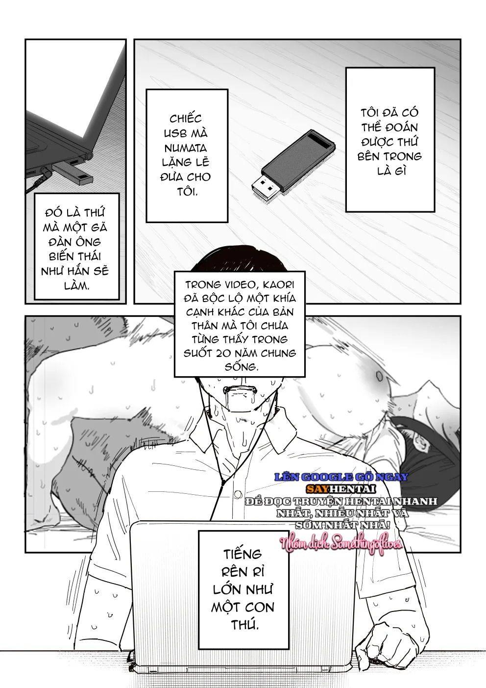 đọc truyện Khiến Cho Cô Ấy Ra Mắt Phim Người Lớn Doujin Thay Cho Con Gái Mình Chương 4 ảnh 19 tại Thiên Thai Truyện