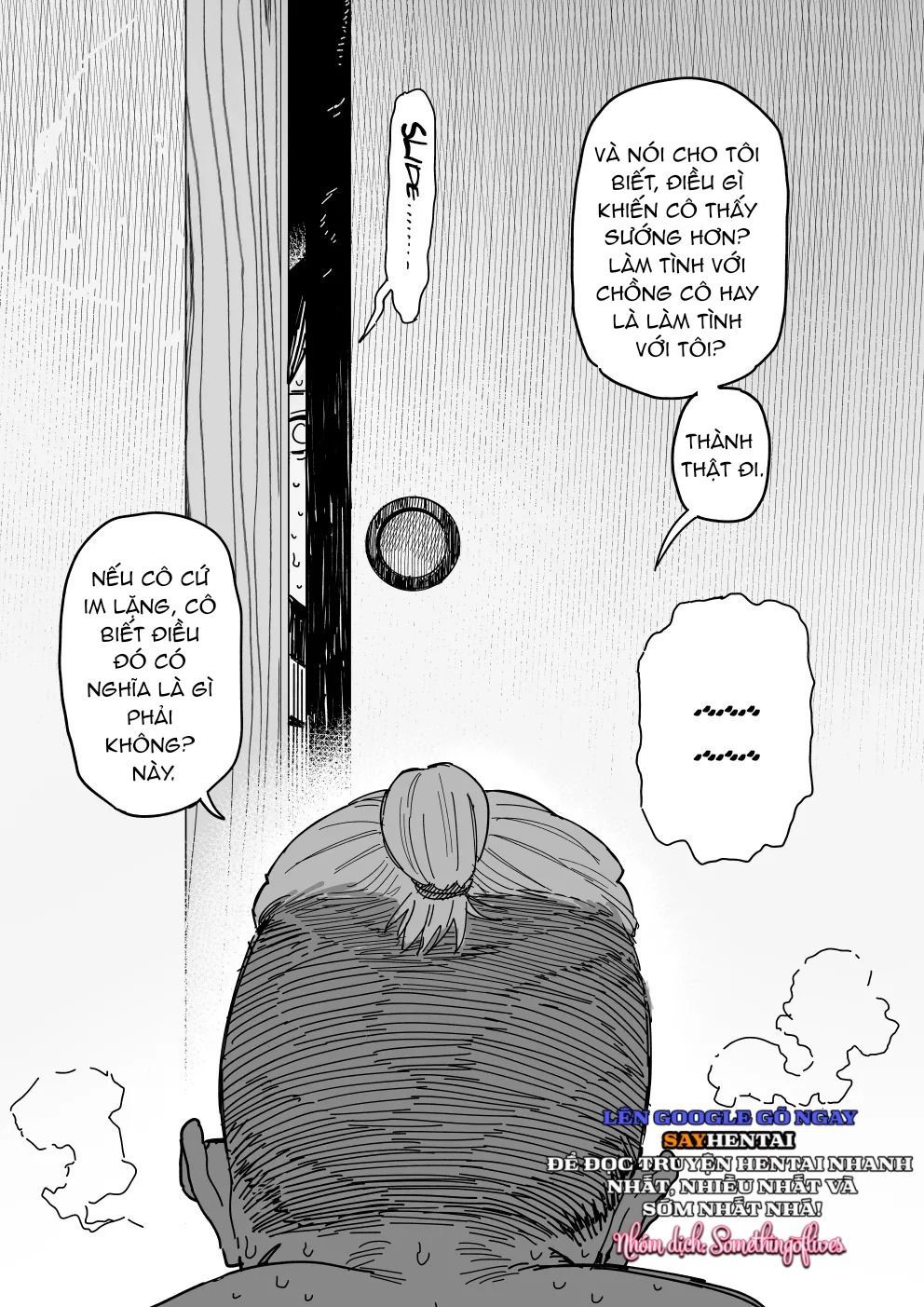 đọc truyện Khiến Cho Cô Ấy Ra Mắt Phim Người Lớn Doujin Thay Cho Con Gái Mình Chương 4 ảnh 8 tại Thiên Thai Truyện