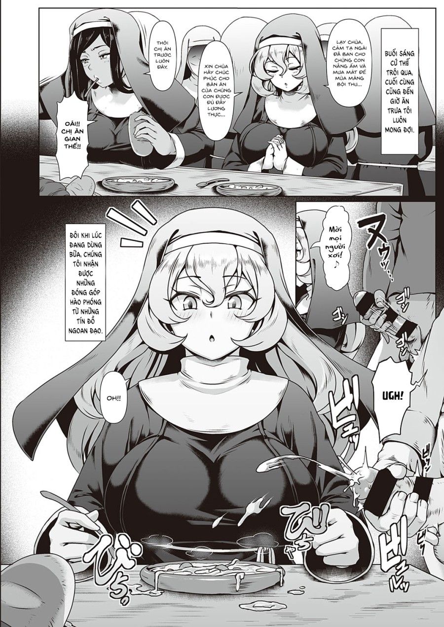 Khoai Nhiều Thì Nữ Tu Mới Khoái! Oneshot page 10 - Giả Dược