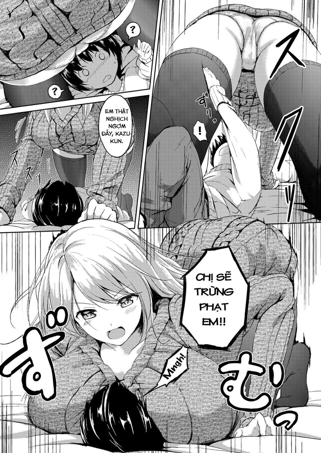 Khoảng Thời Gian Cùng Chị Gái Cao 1m9 Oneshot page 13 - Giả Dược