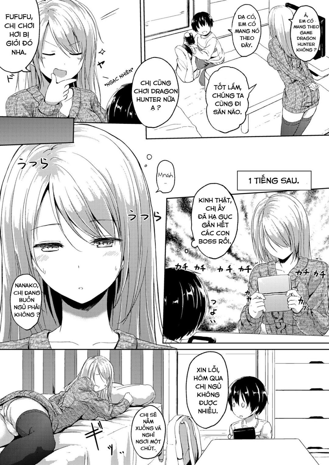 Khoảng Thời Gian Cùng Chị Gái Cao 1m9 Oneshot page 8 - Giả Dược