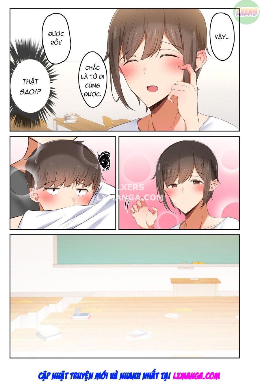 Không Đời Nào Người Bạn Thời Thơ Ấu Của Tôi, Người Làm Việc Cho Một Người Bạn Nam, Lại Bị Một Con Đĩ Ép Trở Thành Nữ. Chương 1 page 15 - Giả Dược