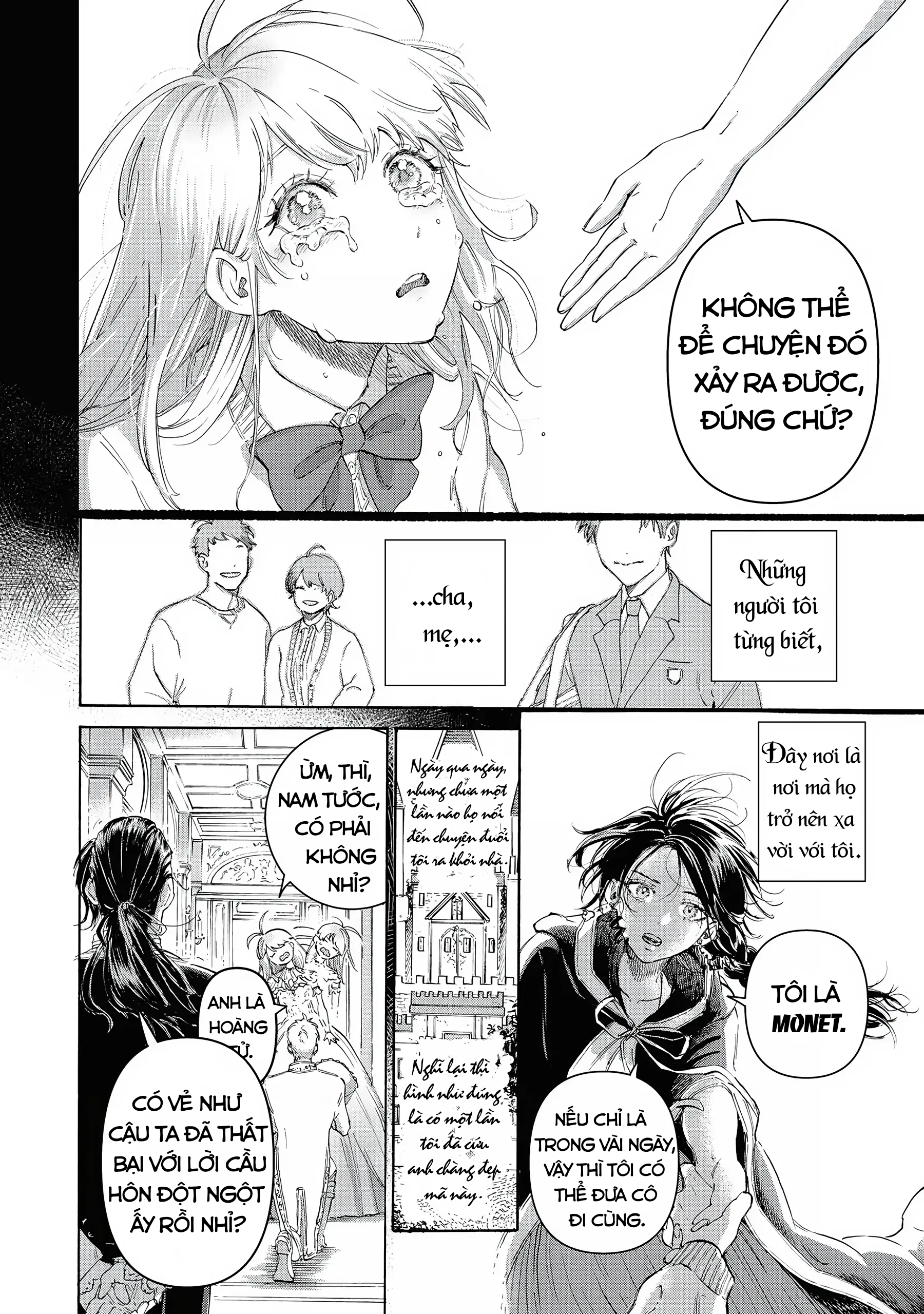 đọc truyện Không Đủ Trình Làm Công Chúa, Tôi Chọn Xách Váy Đưa Nhau Đi Trốn Với Nữ Phản Diện Luôn Cho Lẹ! Chương 1 ảnh 12 tại Thiên Thai Truyện