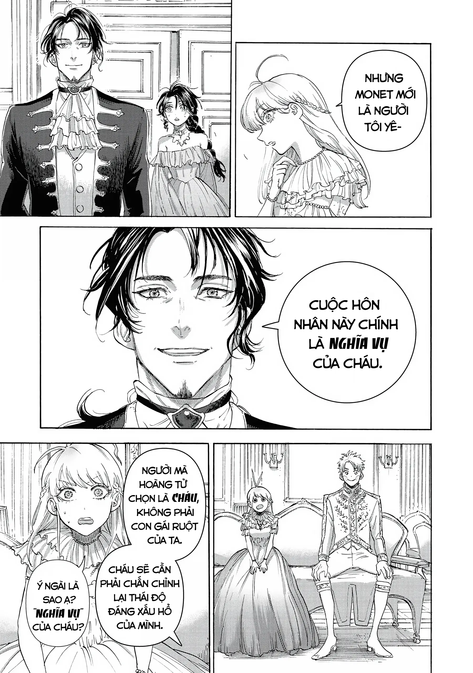 đọc truyện Không Đủ Trình Làm Công Chúa, Tôi Chọn Xách Váy Đưa Nhau Đi Trốn Với Nữ Phản Diện Luôn Cho Lẹ! Chương 1 ảnh 13 tại Thiên Thai Truyện