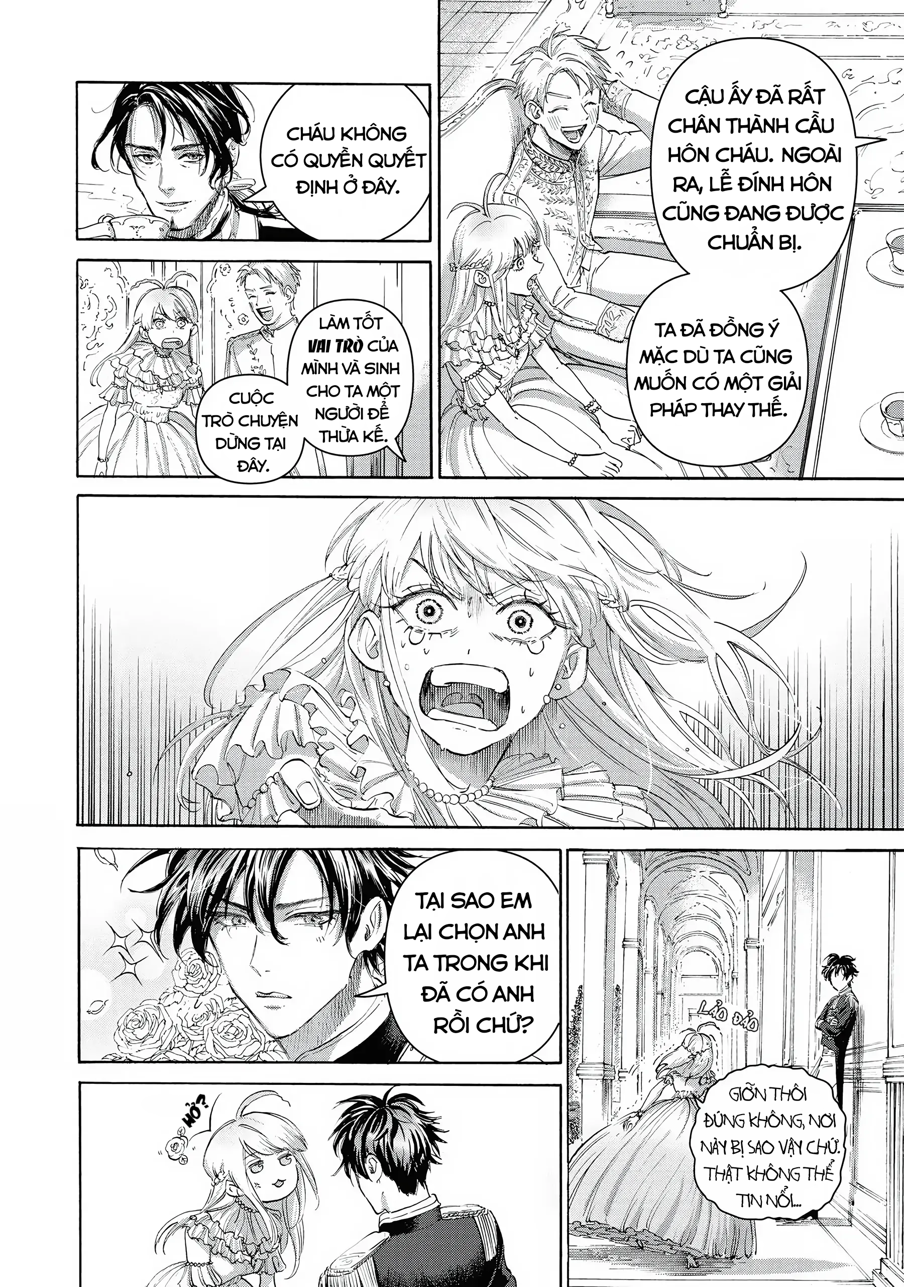 đọc truyện Không Đủ Trình Làm Công Chúa, Tôi Chọn Xách Váy Đưa Nhau Đi Trốn Với Nữ Phản Diện Luôn Cho Lẹ! Chương 1 ảnh 14 tại Thiên Thai Truyện