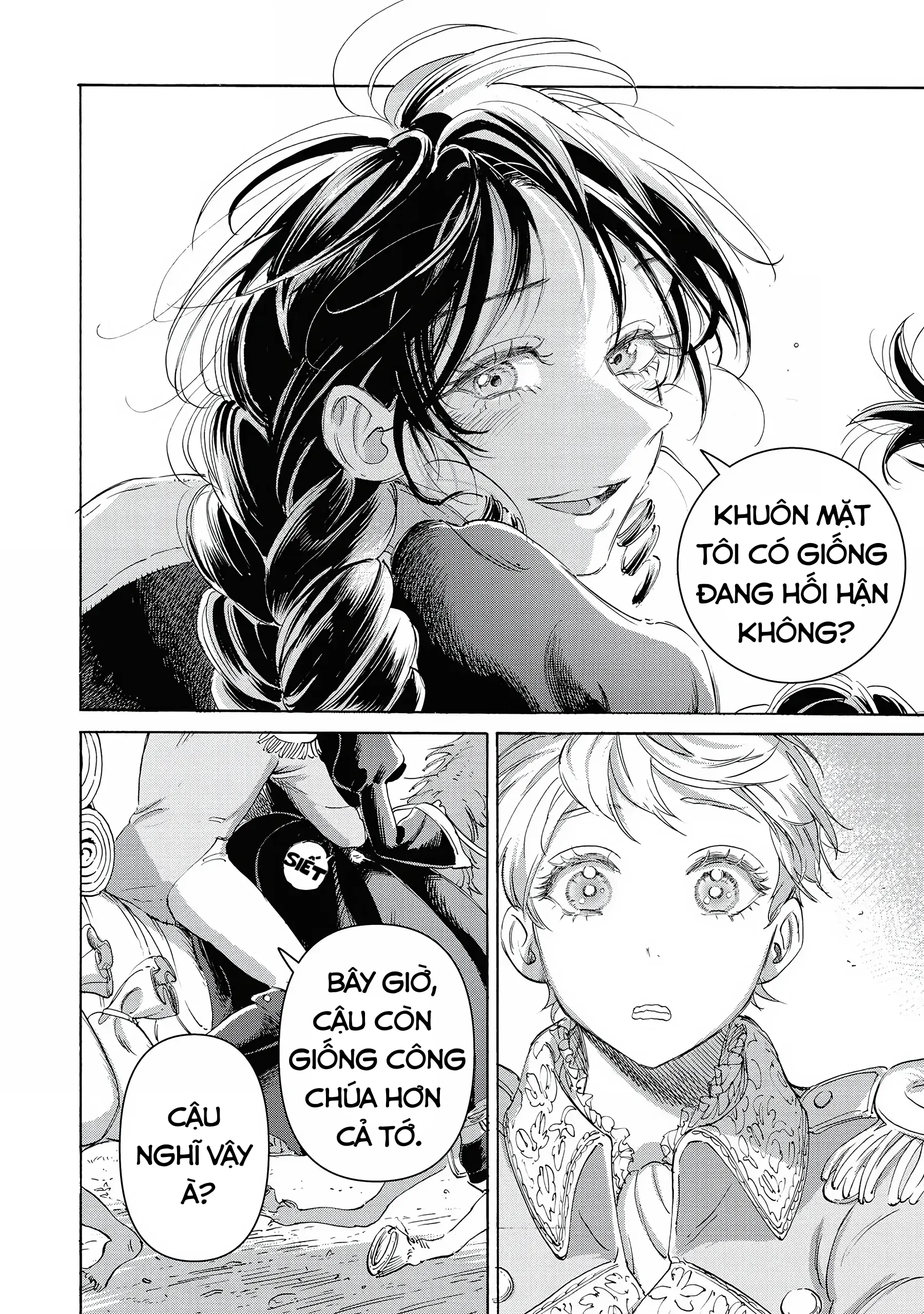 đọc truyện Không Đủ Trình Làm Công Chúa, Tôi Chọn Xách Váy Đưa Nhau Đi Trốn Với Nữ Phản Diện Luôn Cho Lẹ! Chương 1 ảnh 32 tại Thiên Thai Truyện