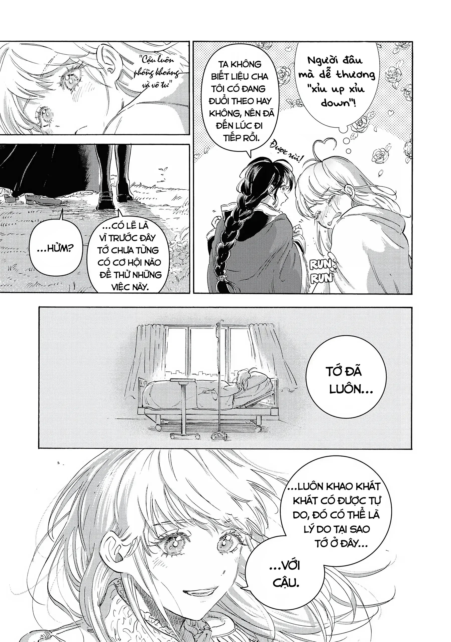 đọc truyện Không Đủ Trình Làm Công Chúa, Tôi Chọn Xách Váy Đưa Nhau Đi Trốn Với Nữ Phản Diện Luôn Cho Lẹ! Chương 1 ảnh 35 tại Thiên Thai Truyện