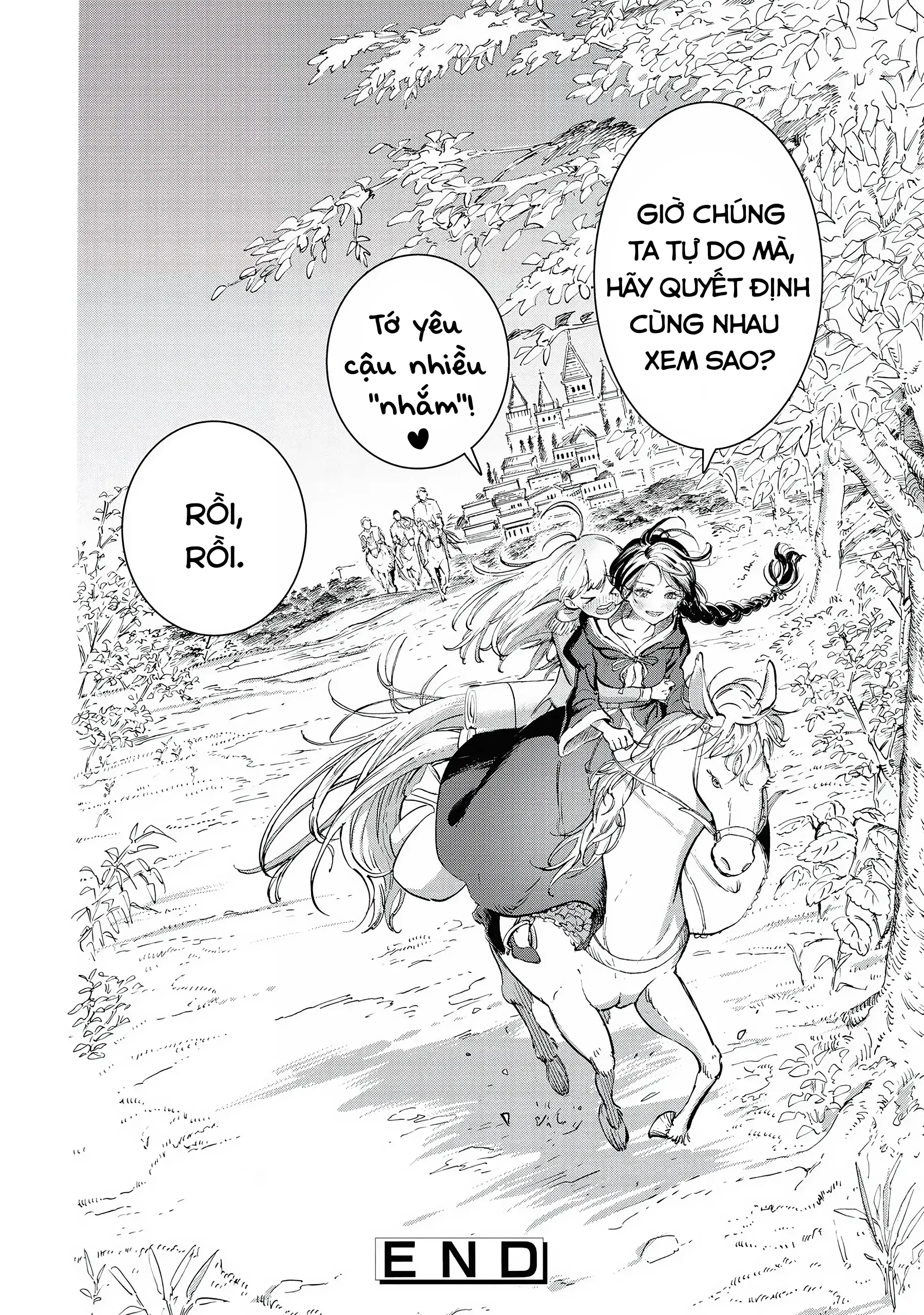 đọc truyện Không Đủ Trình Làm Công Chúa, Tôi Chọn Xách Váy Đưa Nhau Đi Trốn Với Nữ Phản Diện Luôn Cho Lẹ! Chương 1 ảnh 38 tại Thiên Thai Truyện