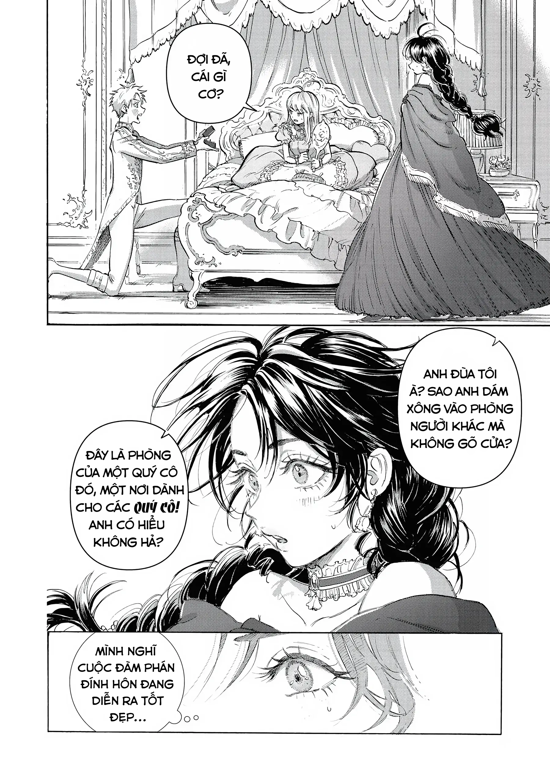 đọc truyện Không Đủ Trình Làm Công Chúa, Tôi Chọn Xách Váy Đưa Nhau Đi Trốn Với Nữ Phản Diện Luôn Cho Lẹ! Chương 1 ảnh 6 tại Thiên Thai Truyện