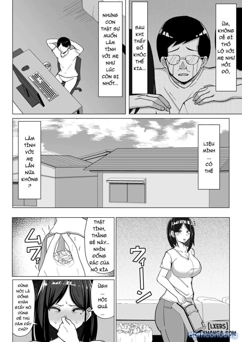 đọc truyện Không Làm Tình Với Mẹ Thì Sẽ Không Thoát Ra Được Khỏi Phòng Chương 2 ảnh 49 tại Thiên Thai Truyện