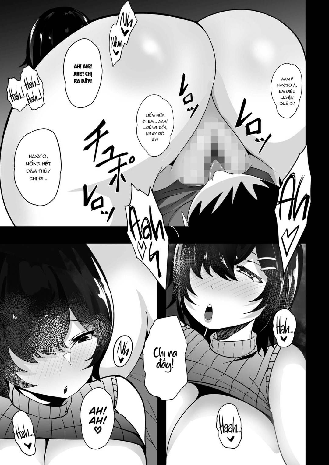 Không Muốn Chơi Với Chị Gái Vú Bự Sao? Oneshot page 22 - Giả Dược
