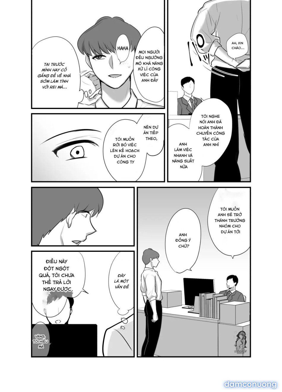 đọc truyện Không Ngờ Tên Sếp Quỷ Dữ Kia Lại Trở Thành Bạn Tình Của Tôi... 4 ~tình Yêu Thuần Khiết Gắn Kết Thân Thể Và Tâm Hồn Với Sếp Quỷ_ Đêm Tân Hôn~ Chương 1 ảnh 14 tại Thiên Thai Truyện