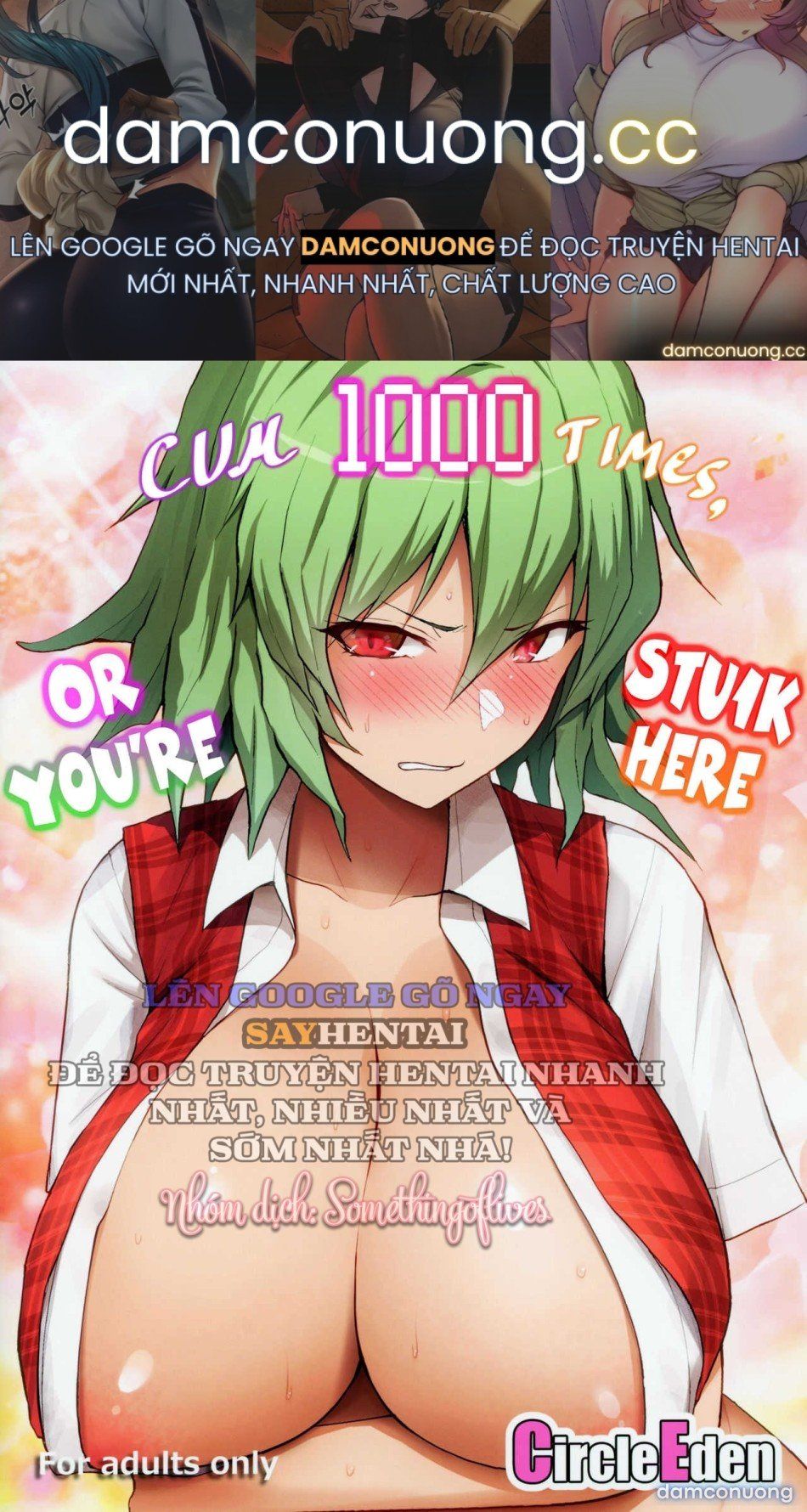 đọc truyện Không Thể Thoát Khỏi Nơi Này Trừ Khi Đạt Cực Khoái 1000 Lần Chương 1 ảnh 2 tại Thiên Thai Truyện