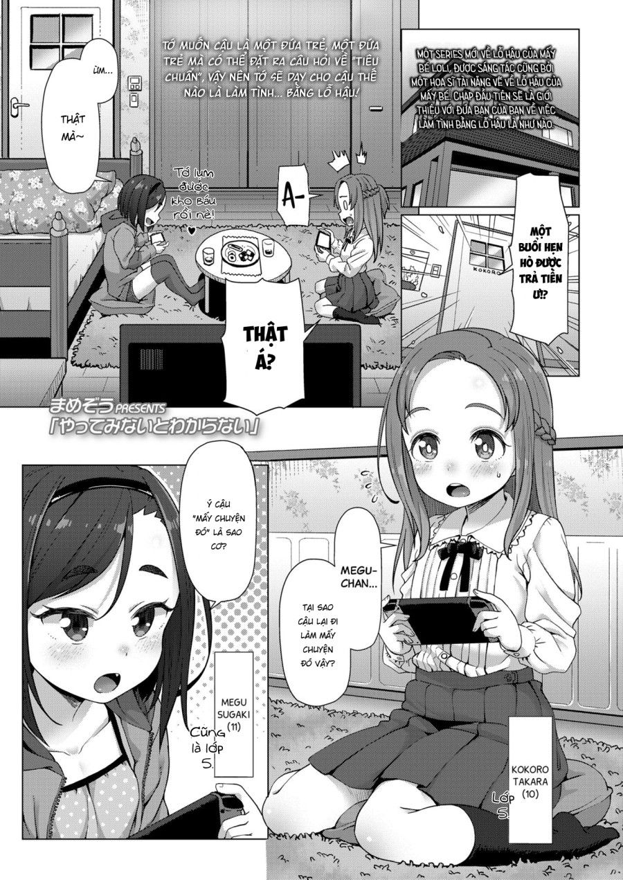 Không Thử Thì Sao Biết Được Chương 1 page 3 - Giả Dược