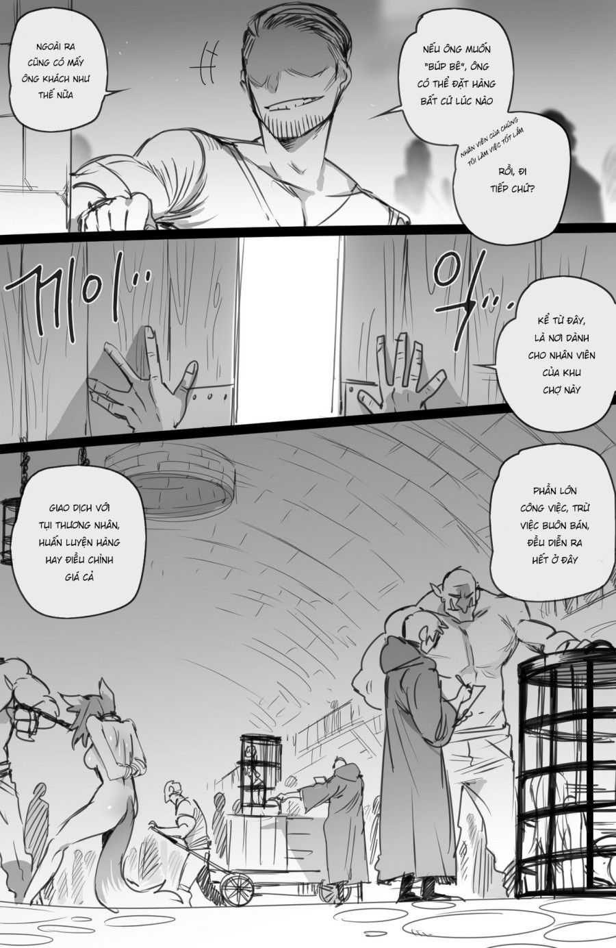 Khu Chợ Nô Lệ Oneshot page 14 - Giả Dược