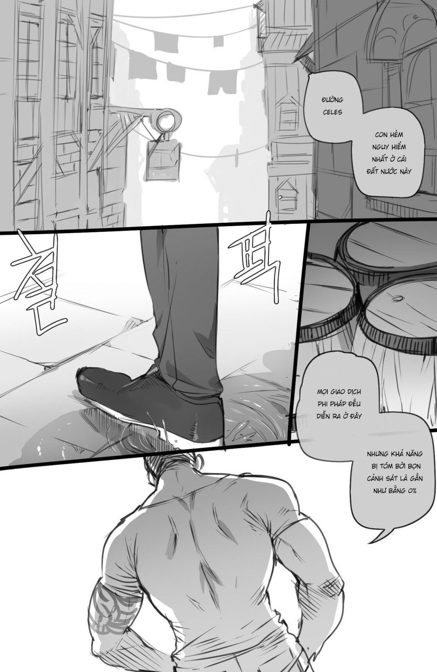 Khu Chợ Nô Lệ Oneshot page 4 - Giả Dược