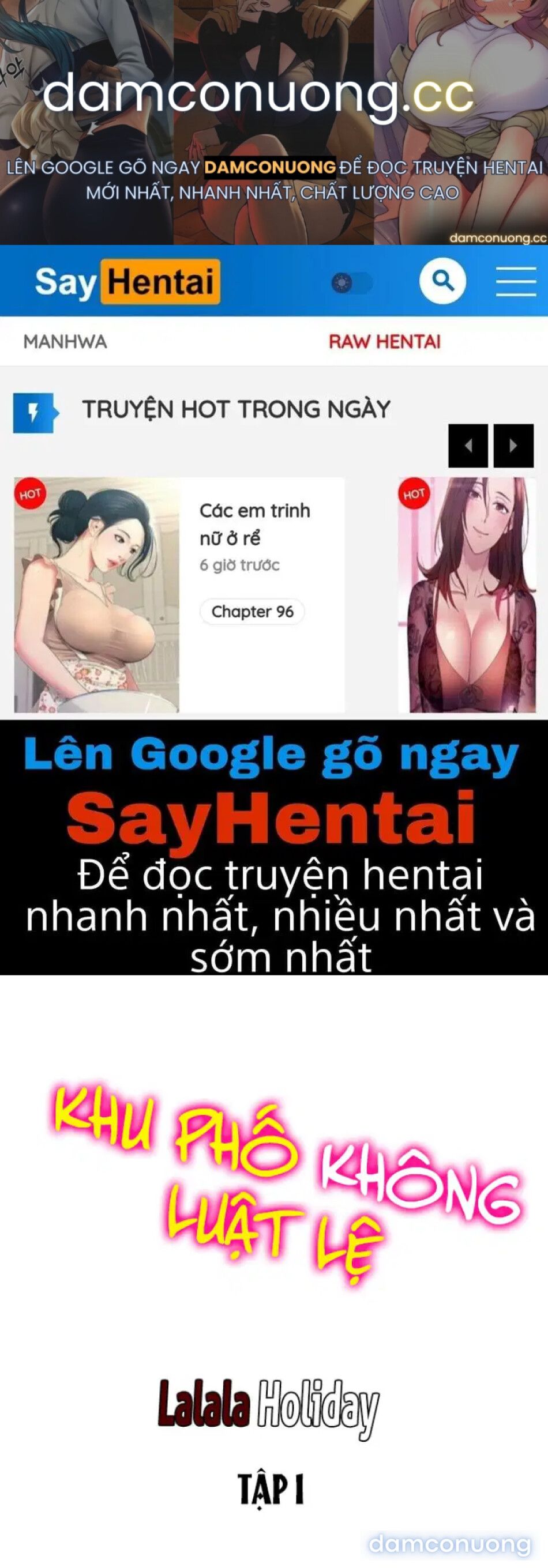 đọc truyện Khu Phố Không Luật Lệ Chương 1 ảnh 2 tại Thiên Thai Truyện