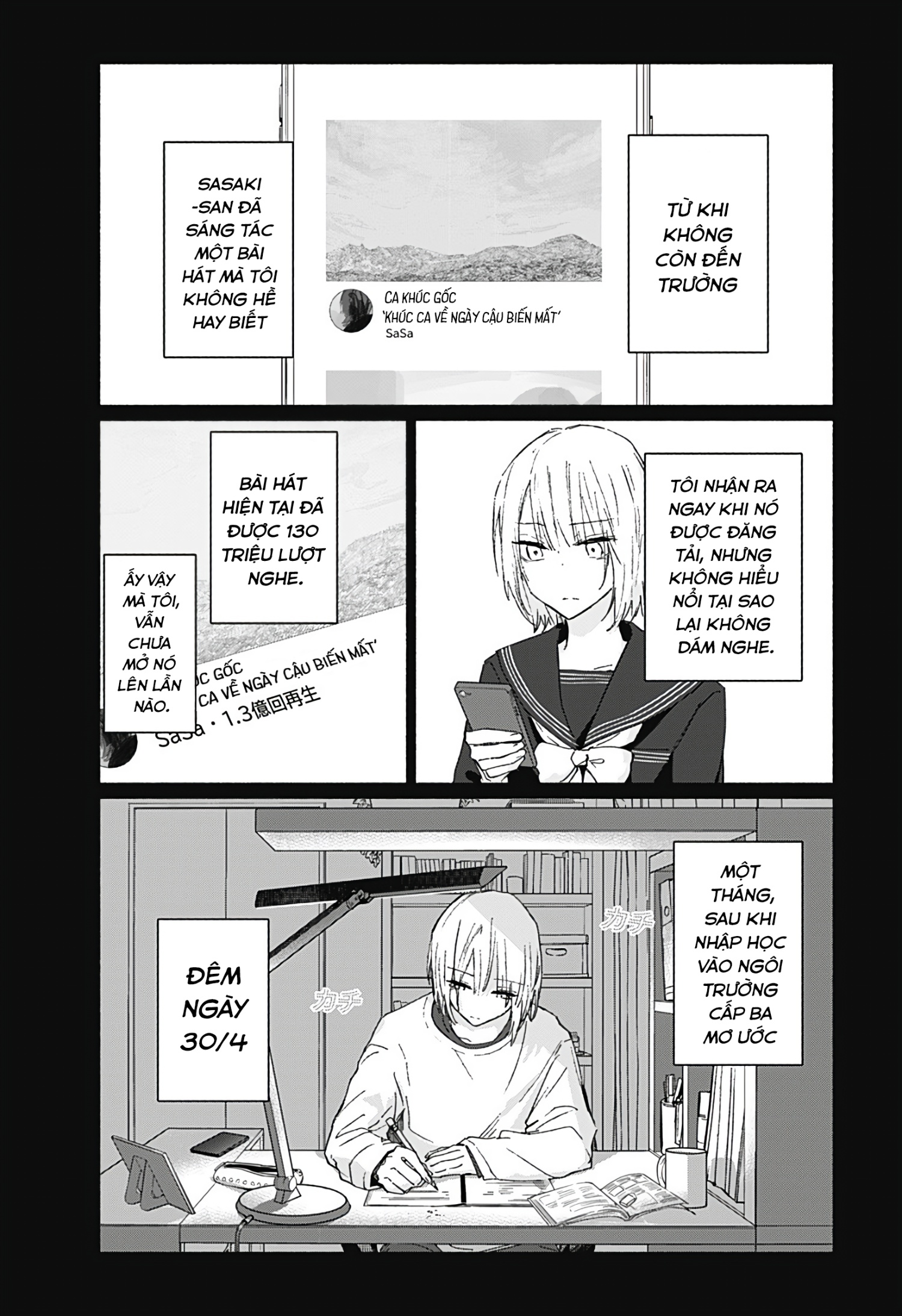 đọc truyện Khúc Ca Về Ngày Sasaki-san Biến Mất Chương 1 ảnh 32 tại Thiên Thai Truyện