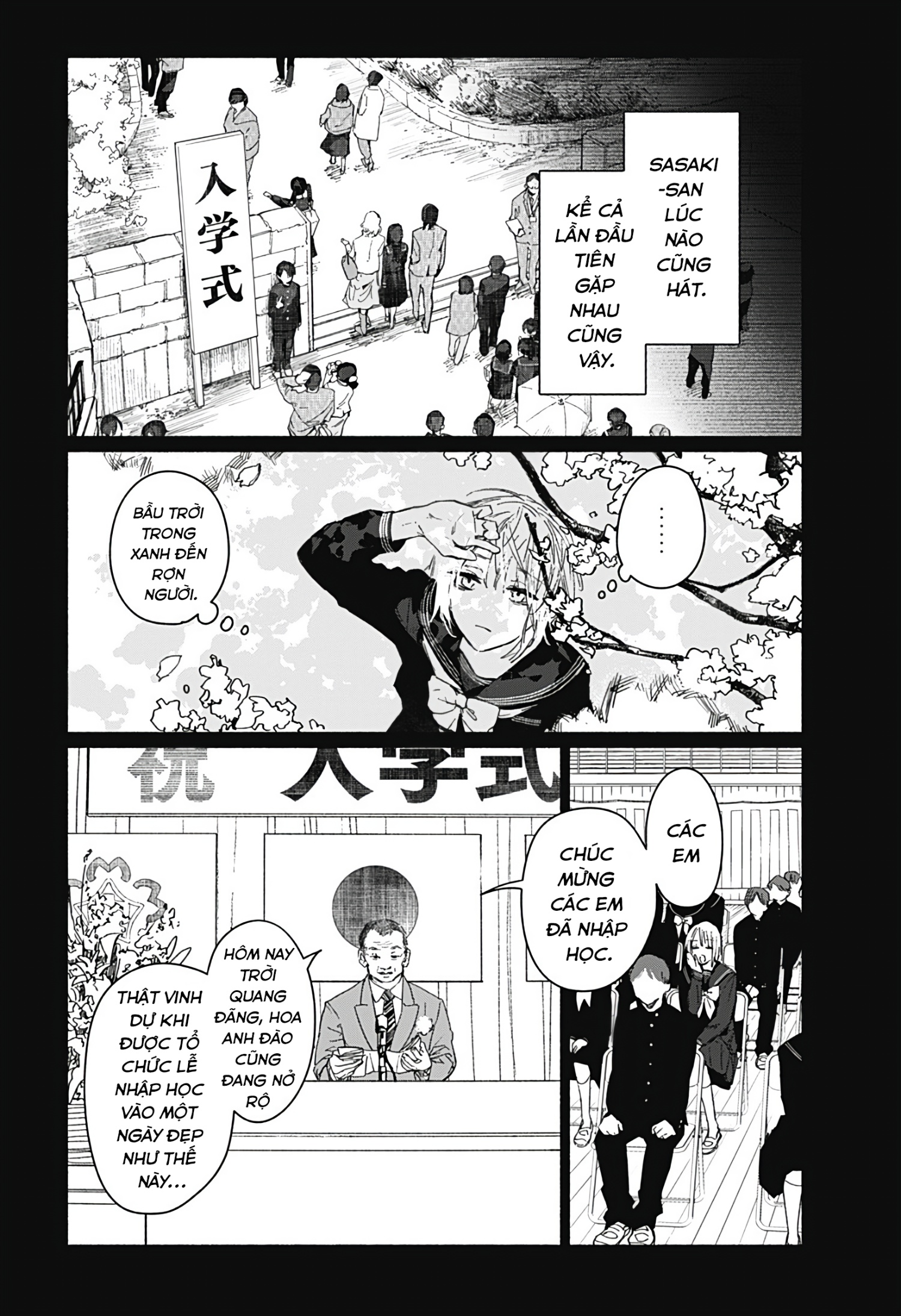 đọc truyện Khúc Ca Về Ngày Sasaki-san Biến Mất Chương 1 ảnh 8 tại Thiên Thai Truyện