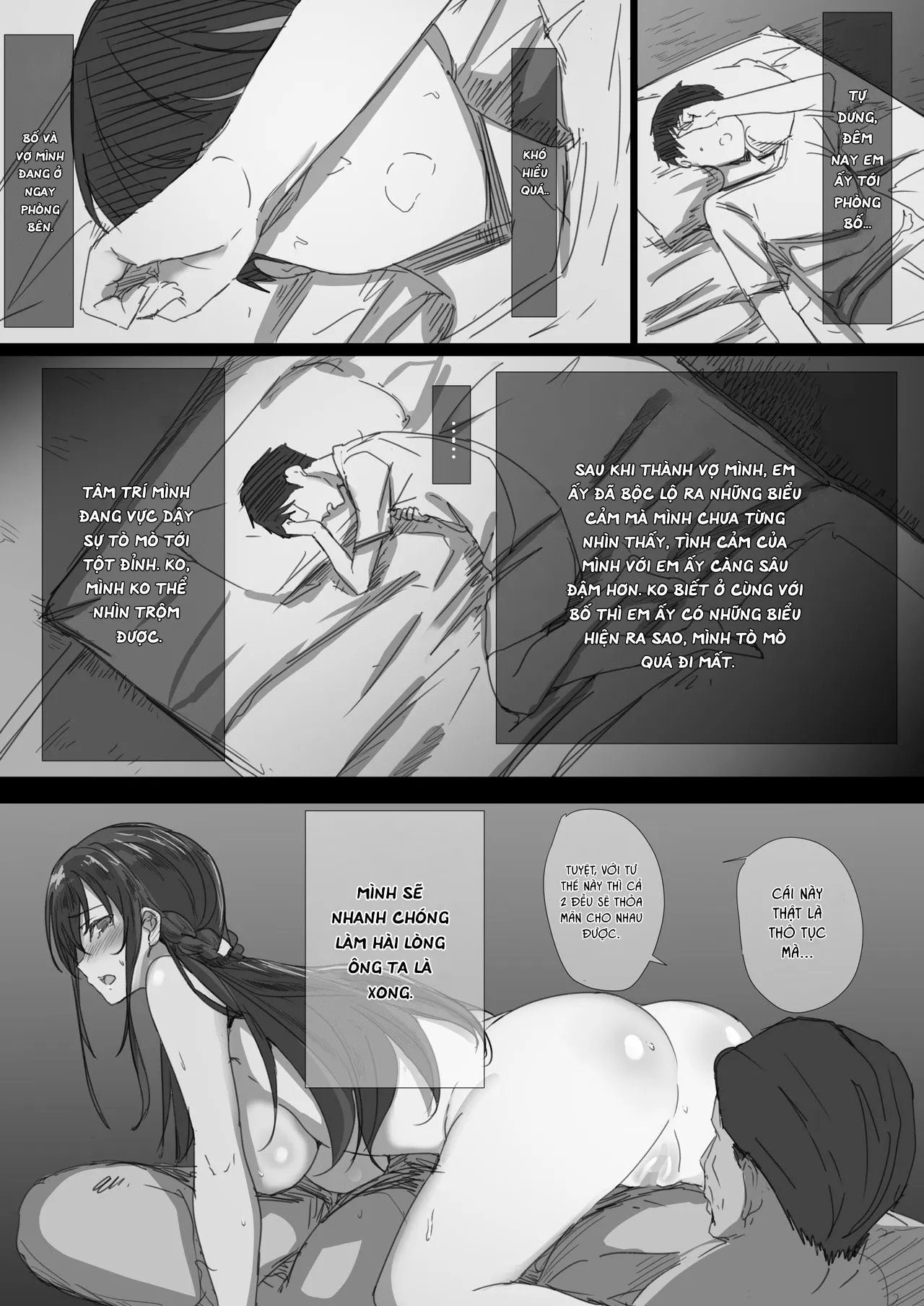 Ki ga Tsuyoi Seiso na Hitozuma Reijou ga Netorareru made no Ichibu Shijuu - Chương 3