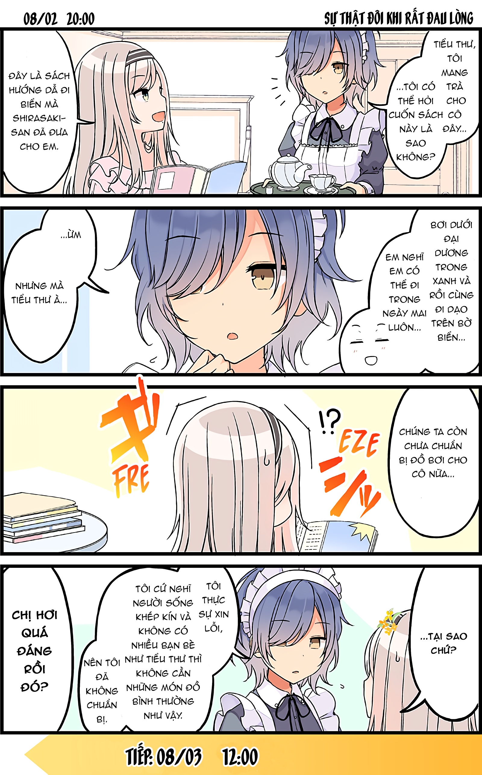 đọc truyện Kì Nghỉ Hè Của Hai Cô Gái Ngồi Trong Góc Lớp Chương 1 ảnh 13 tại Thiên Thai Truyện