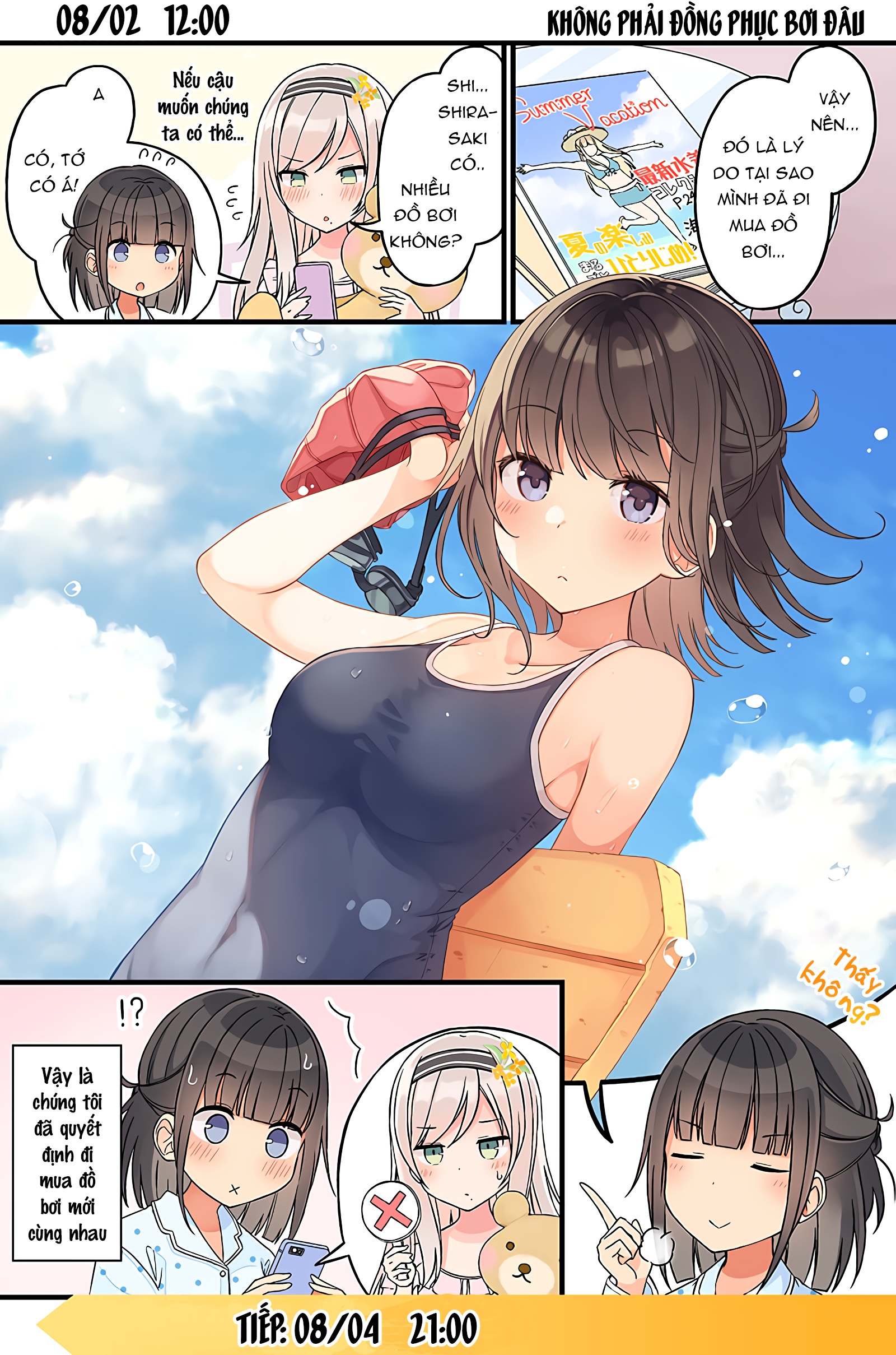 đọc truyện Kì Nghỉ Hè Của Hai Cô Gái Ngồi Trong Góc Lớp Chương 1 ảnh 14 tại Thiên Thai Truyện