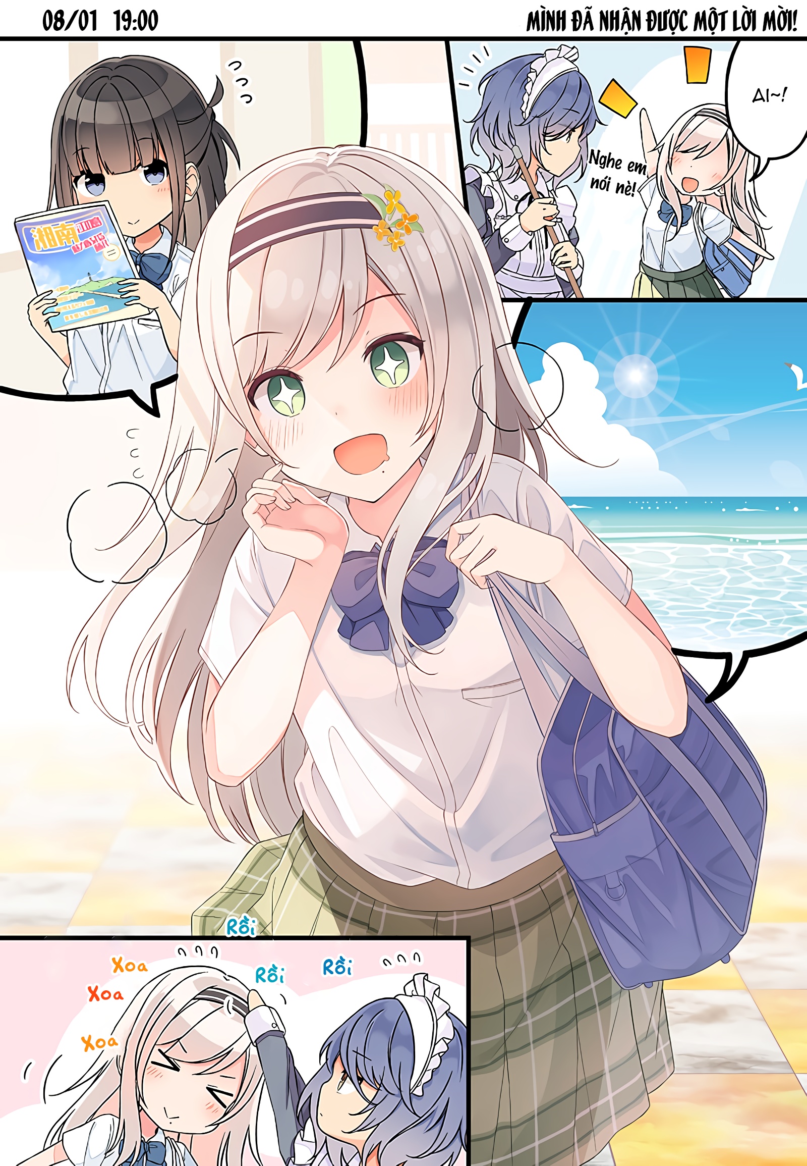 đọc truyện Kì Nghỉ Hè Của Hai Cô Gái Ngồi Trong Góc Lớp Chương 1 ảnh 7 tại Thiên Thai Truyện