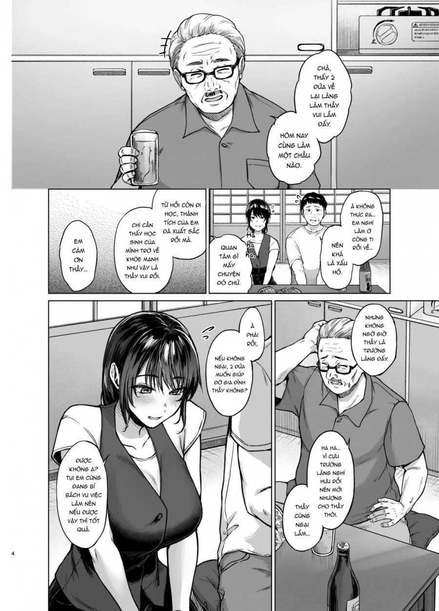 Kì Nghỉ Hè Dưới Quê Của Cô Con Dâu Với Bố Chồng Oneshot page 5 - Giả Dược