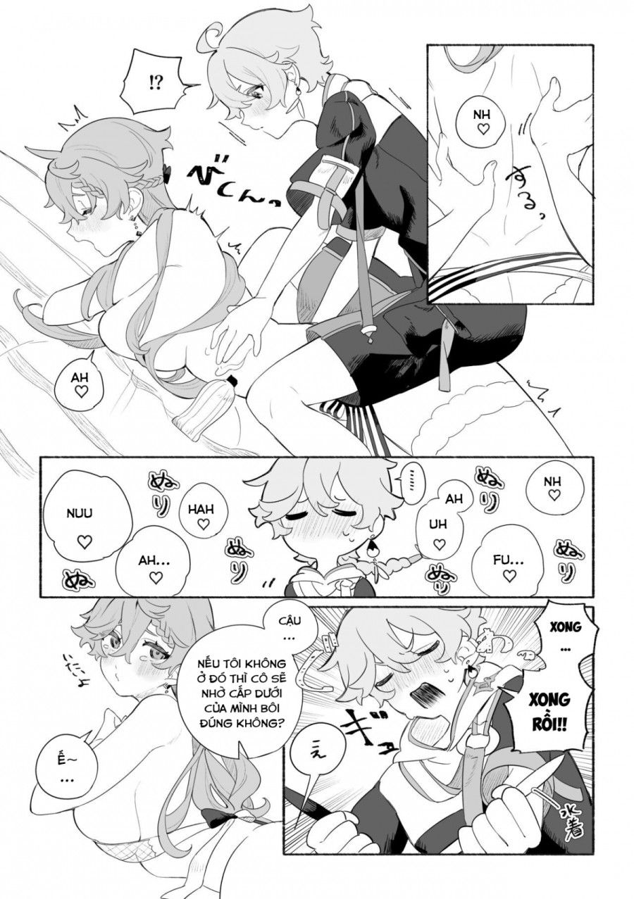 Kì Nghỉ Hè Ngọt Ngào. (genshin Impact) Oneshot page 13 - Giả Dược