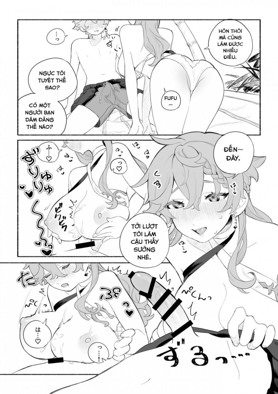 Kì Nghỉ Hè Ngọt Ngào. (genshin Impact) Oneshot page 17 - Giả Dược
