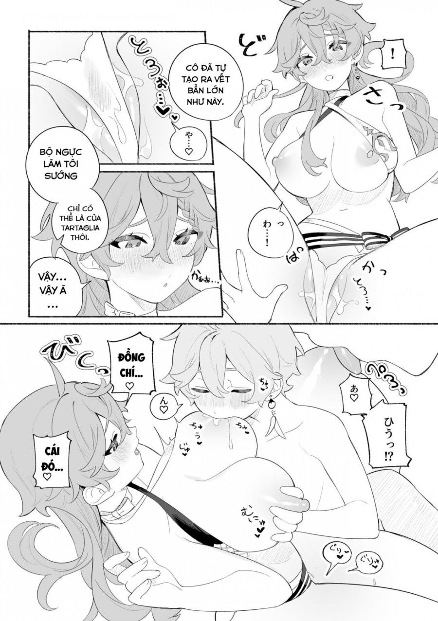Kì Nghỉ Hè Ngọt Ngào. (genshin Impact) Oneshot page 20 - Giả Dược
