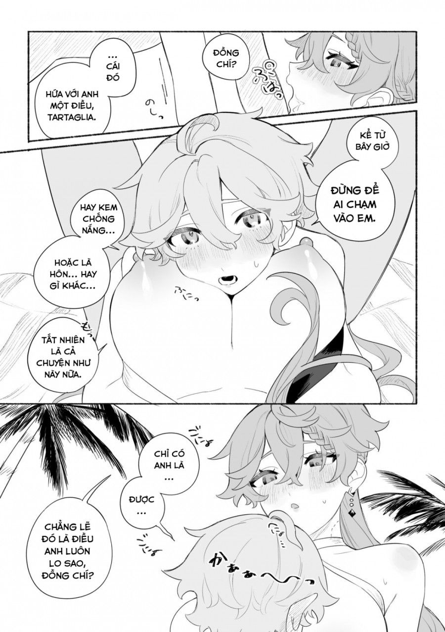 Kì Nghỉ Hè Ngọt Ngào. (genshin Impact) Oneshot page 34 - Giả Dược
