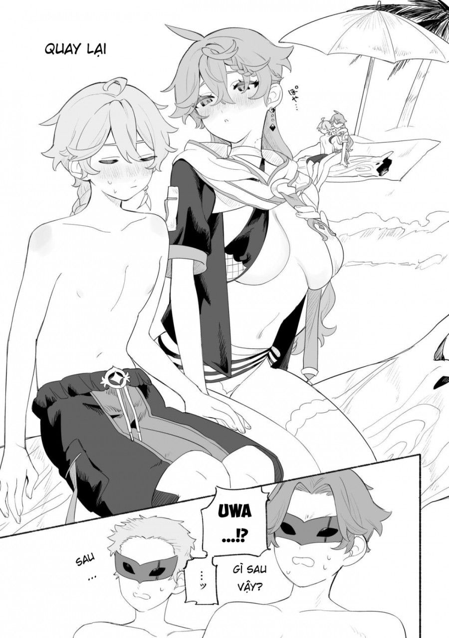 Kì Nghỉ Hè Ngọt Ngào. (genshin Impact) Oneshot page 37 - Giả Dược
