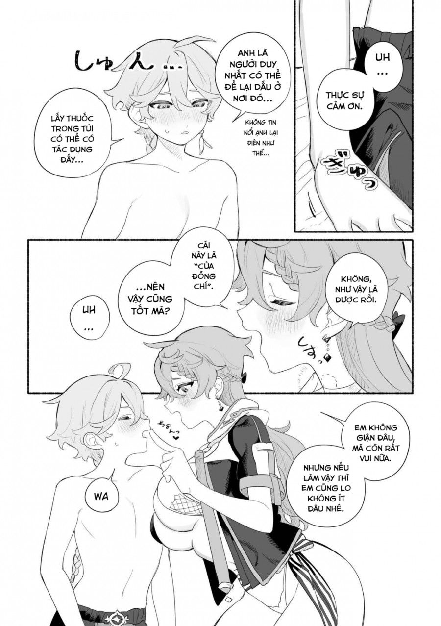 Kì Nghỉ Hè Ngọt Ngào. (genshin Impact) Oneshot page 38 - Giả Dược