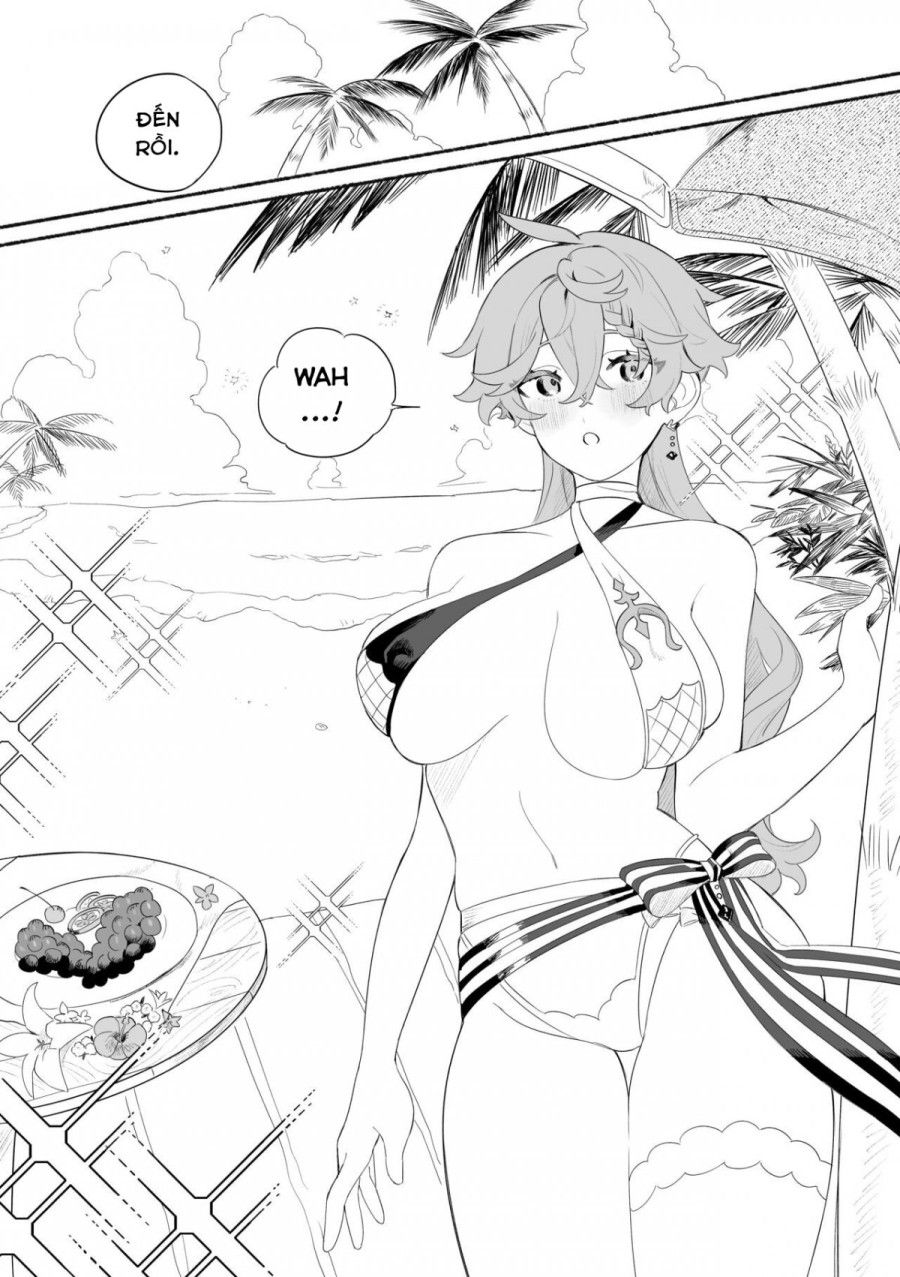 Kì Nghỉ Hè Ngọt Ngào. (genshin Impact) Oneshot page 10 - Giả Dược