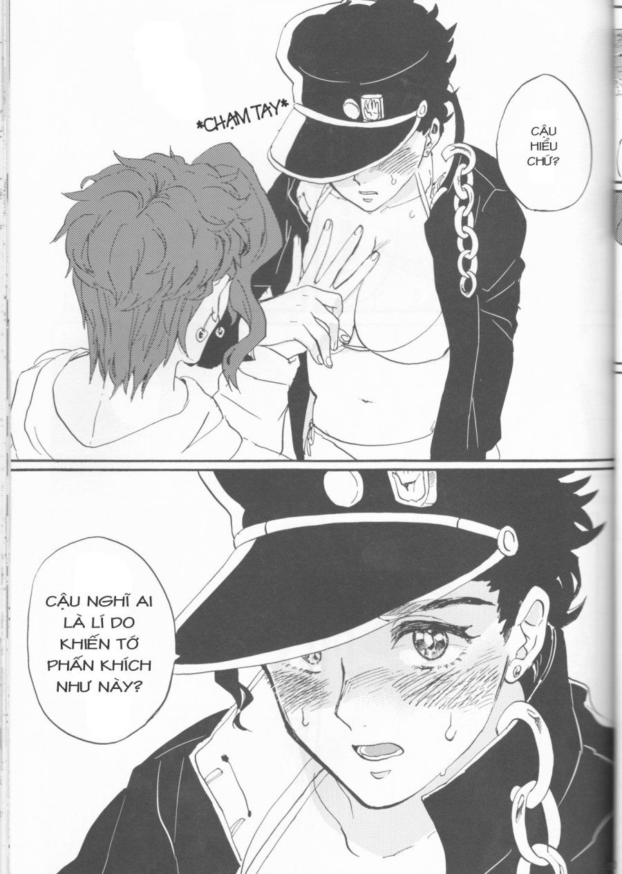Kì Nghỉ Mát Riêng Tư Của Jotaro Oneshot page 12 - Giả Dược