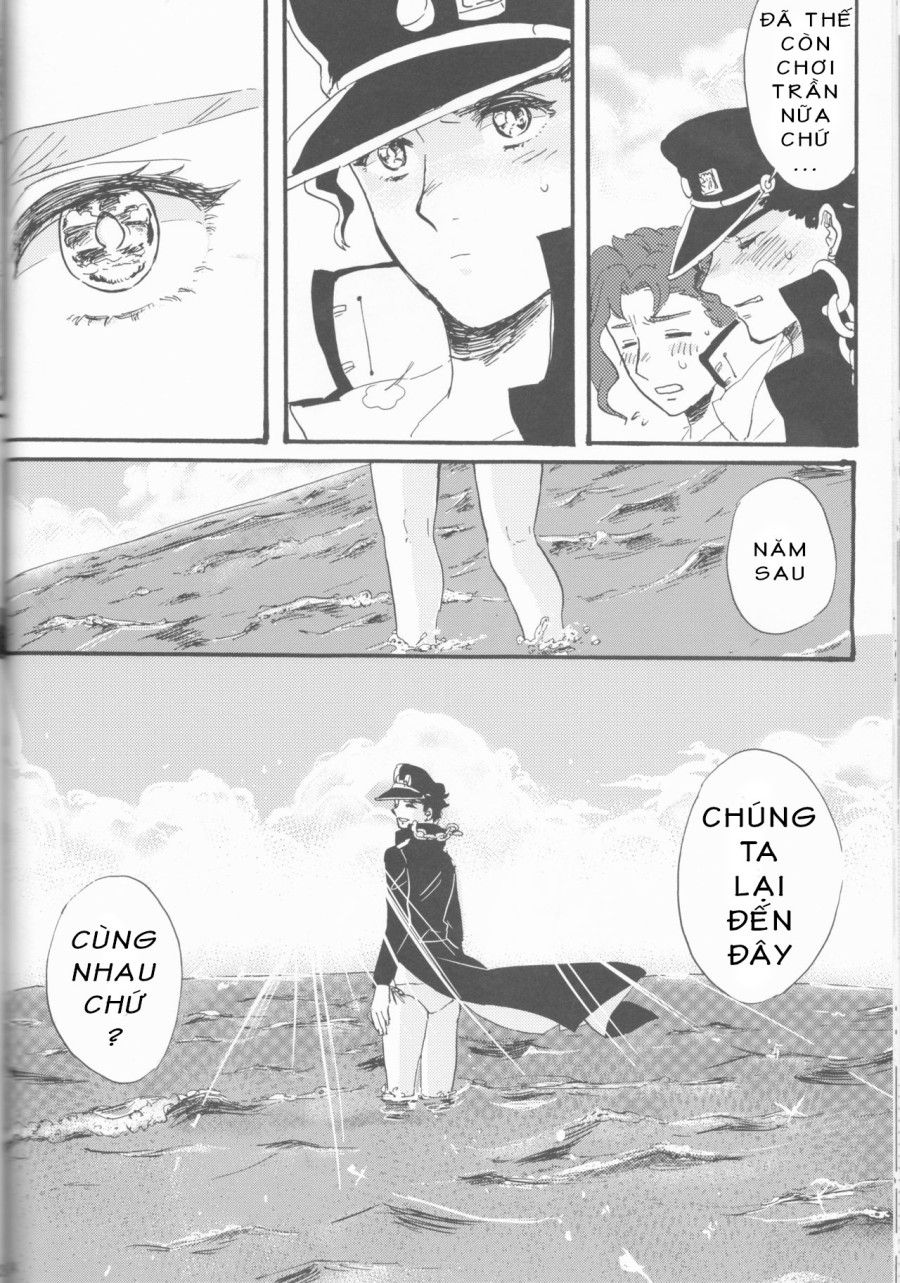 Kì Nghỉ Mát Riêng Tư Của Jotaro Oneshot page 25 - Giả Dược