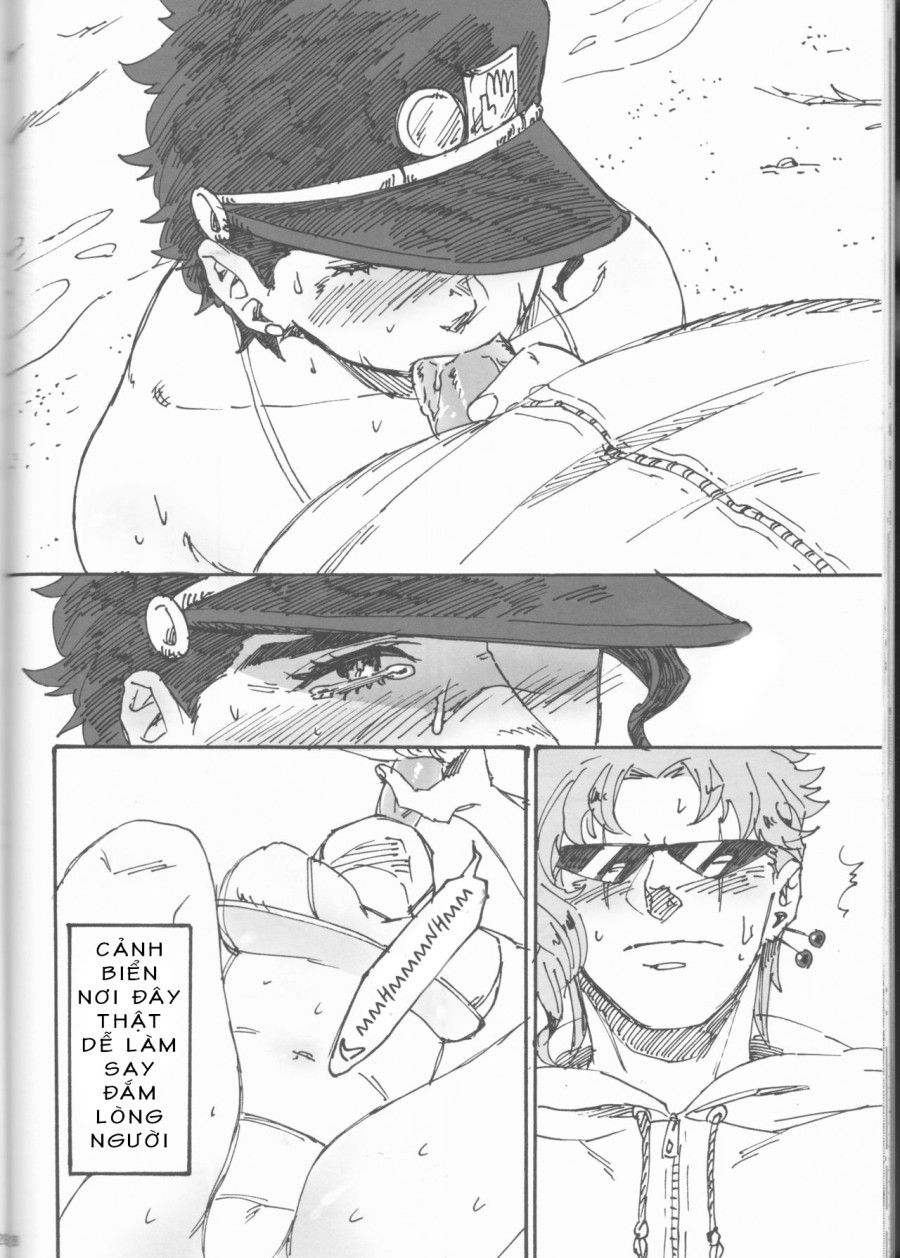 Kì Nghỉ Mát Riêng Tư Của Jotaro Oneshot page 29 - Giả Dược