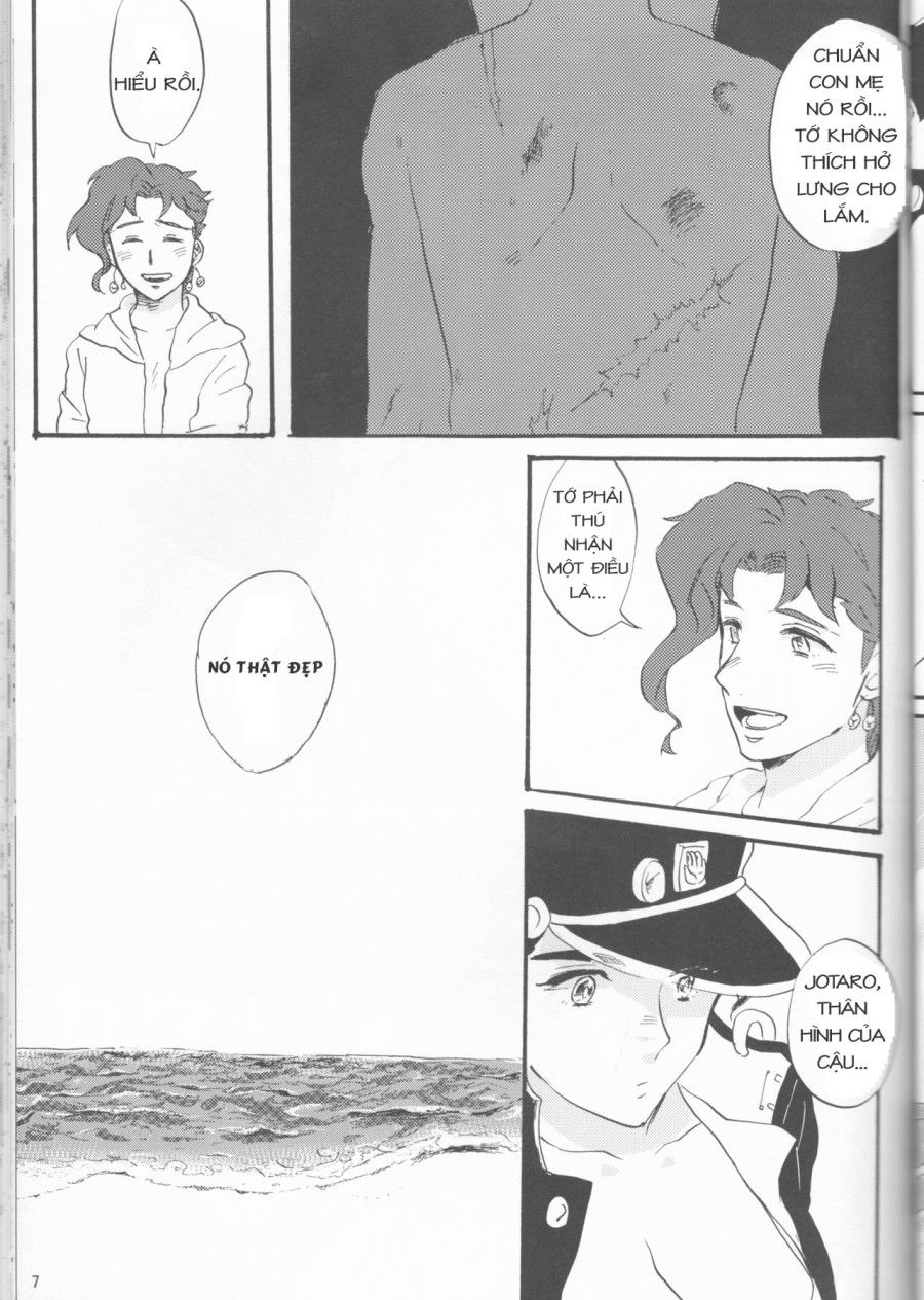 Kì Nghỉ Mát Riêng Tư Của Jotaro Oneshot page 8 - Giả Dược