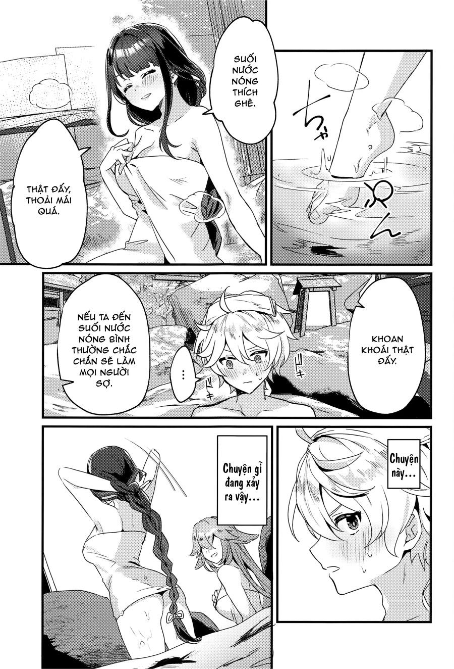 Kì Nghỉ Tại Suối Nước Nóng Inazuma Chương 0 page 4 - Giả Dược