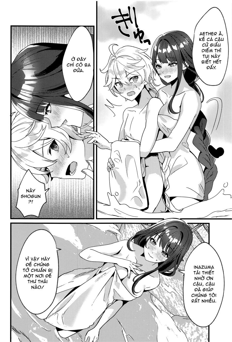 Kì Nghỉ Tại Suối Nước Nóng Inazuma Chương 0 page 7 - Giả Dược