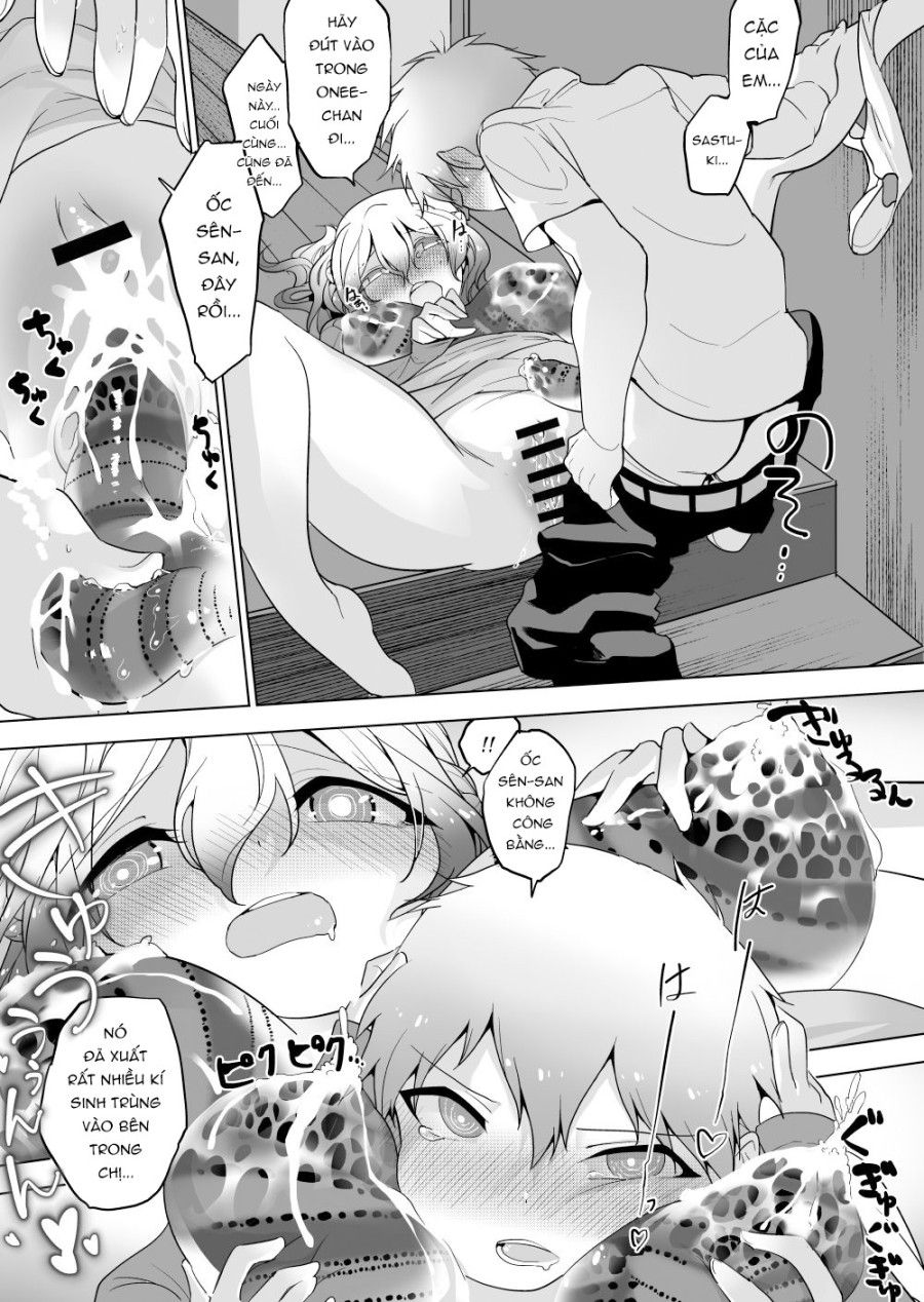 Kí Sinh Trùng, Chị Gái Và Em Trai Oneshot page 7 - Giả Dược