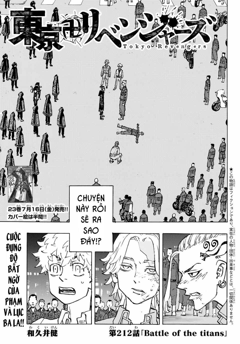 đọc truyện Kịch Trường Của Takemichi Chương 212 ảnh 7 tại Thiên Thai Truyện