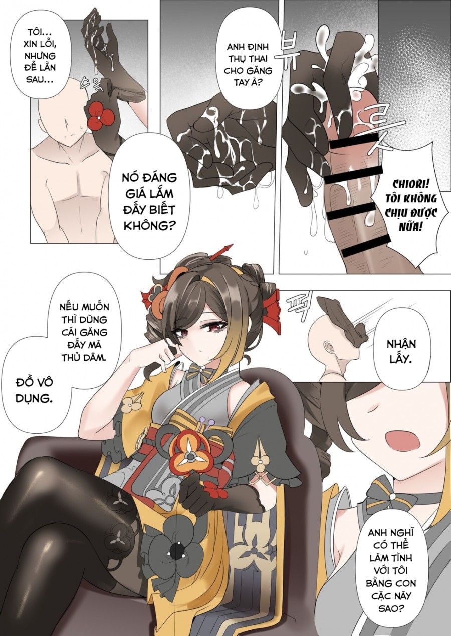 Kiểm Soát (genshin Impact) Oneshot page 7 - Giả Dược