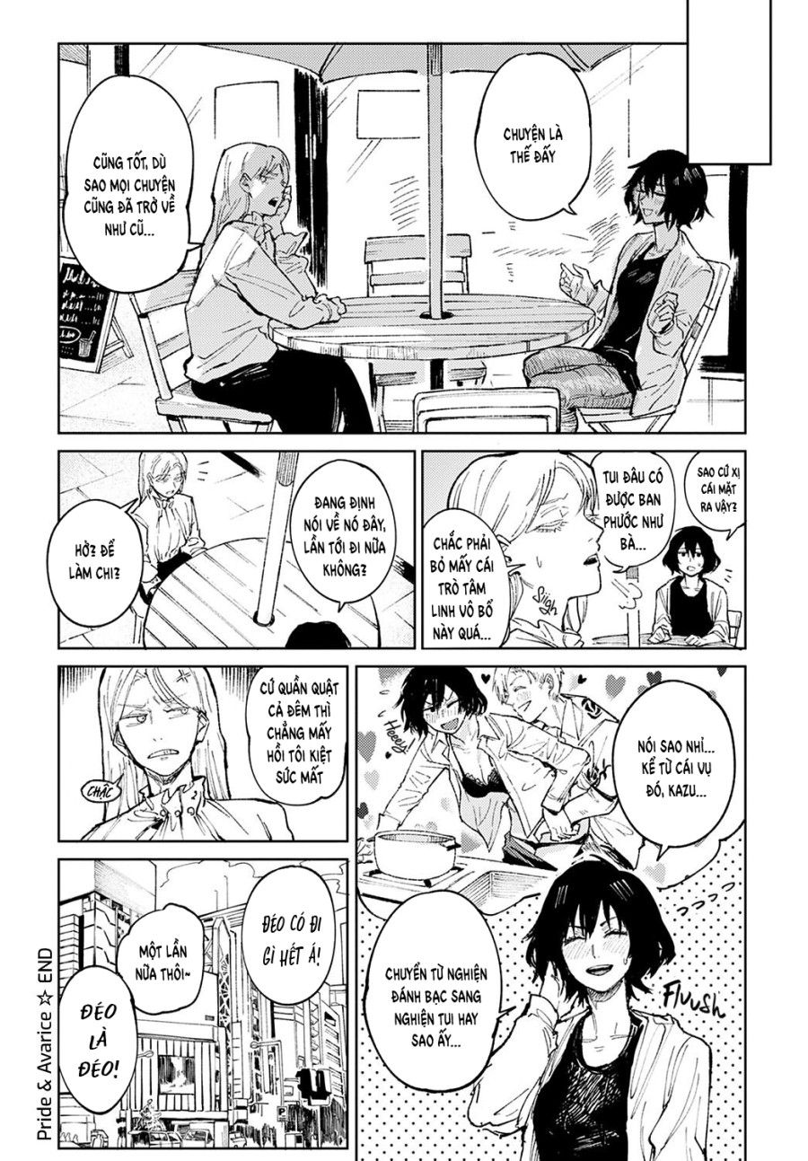 Kiêu Hãnh Và Tham Lam Oneshot page 23 - Giả Dược
