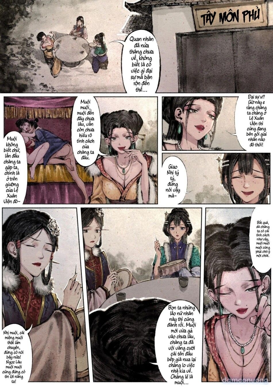 đọc truyện Kim Bình Mai (tiếp) Chương 11 ảnh 13 tại Thiên Thai Truyện