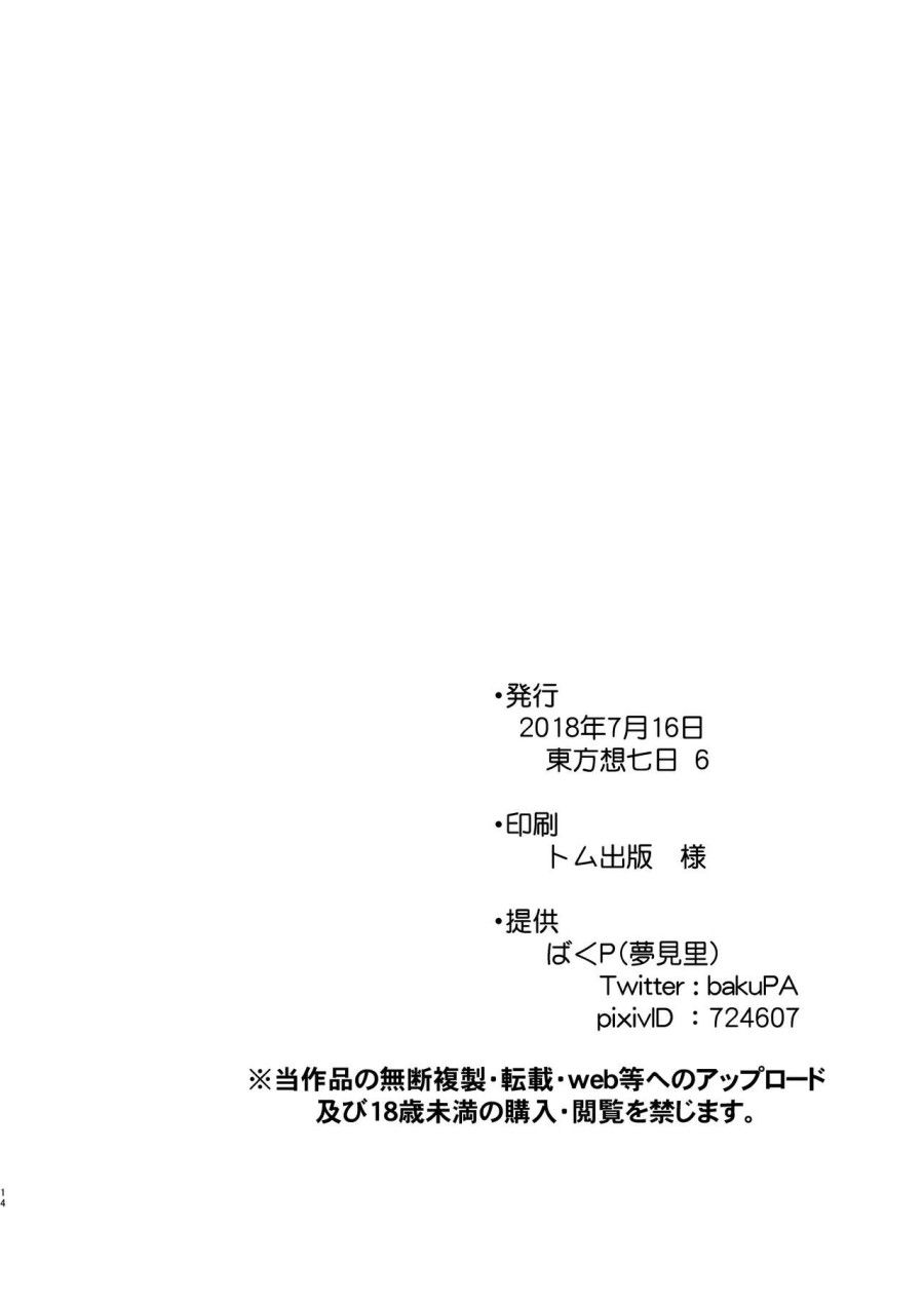 đọc truyện Kin No Tamago (touhou Project) Oneshot ảnh 15 tại Thiên Thai Truyện