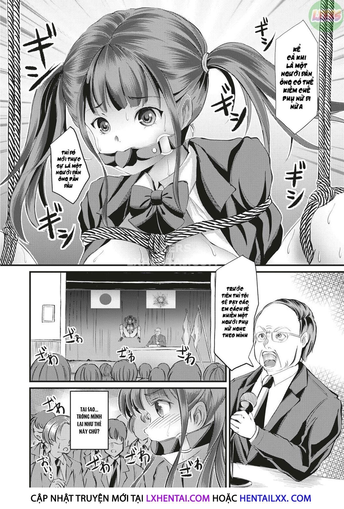 đọc truyện Kinbaku Seidorei Choukyou Gakuen Chương 1 ảnh 14 tại Thiên Thai Truyện